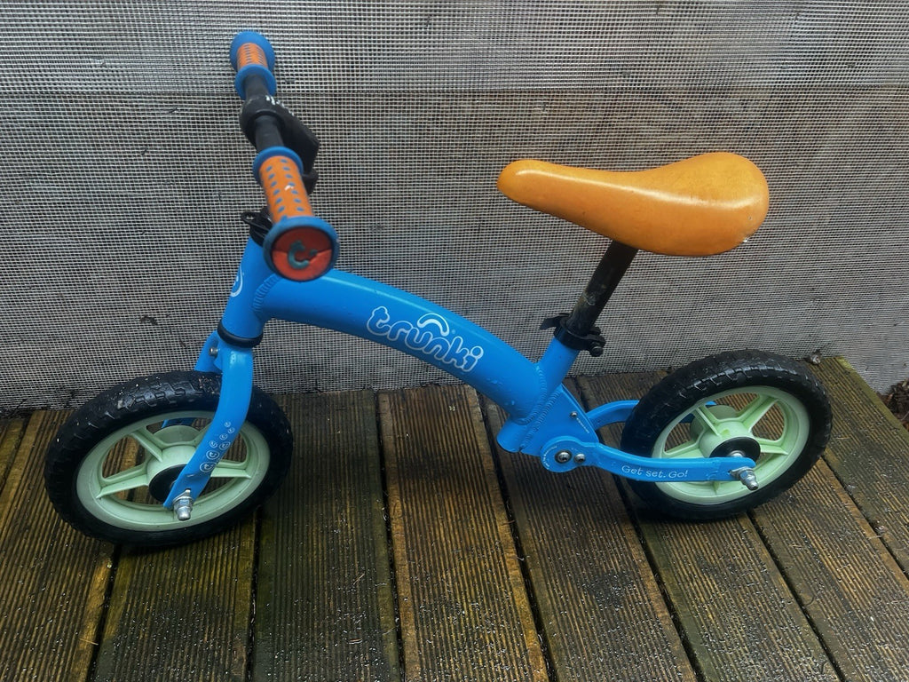 Trunki Folding Balance Bike, 12-inch Wheels, Adjustable Seat (2yrs - 5yrs old