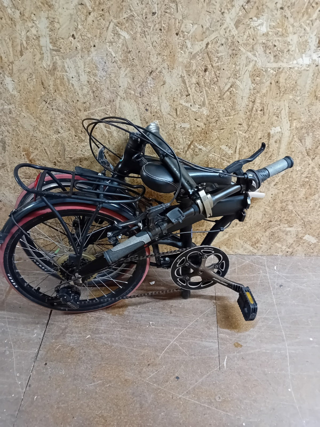 Ecosmo Aluminium Frame Two-Folding Bike  7-Speed VGC, Cost new £799
