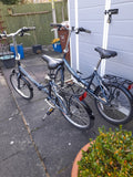 Adult Folding Bike 20" 6-Speed Gear, Commute Bicycle