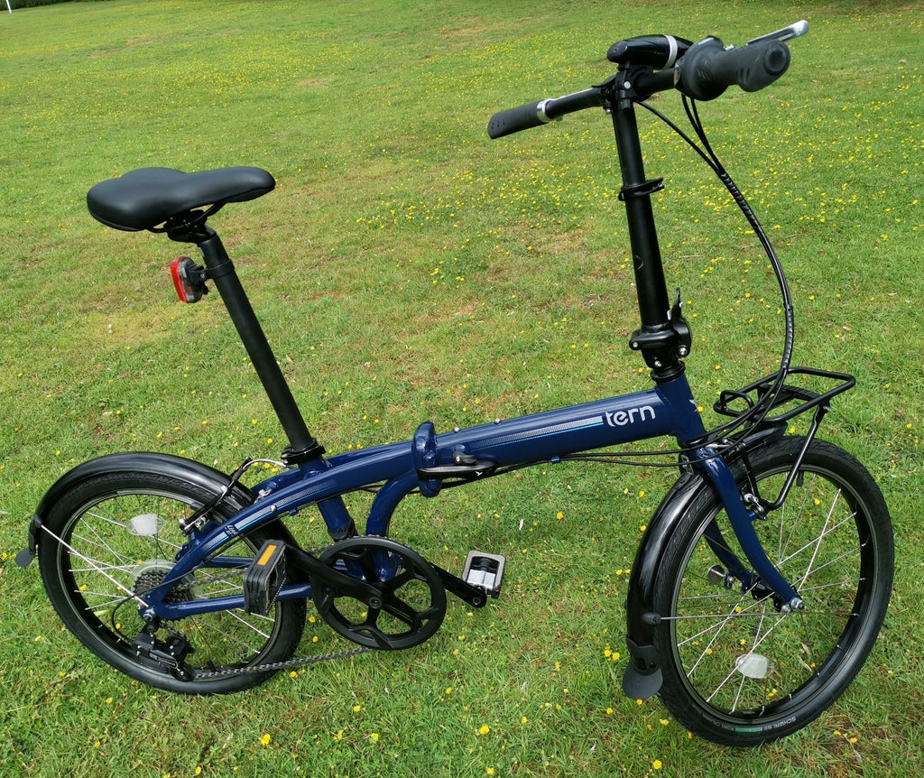 TERN LINK B7    Folding Bike  With Extras    -   ONE WEEKS USE ONLY