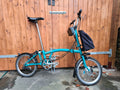 Brompton w/ Swytch kit B75 2021 250km Battery, lights And Bag + upgrades