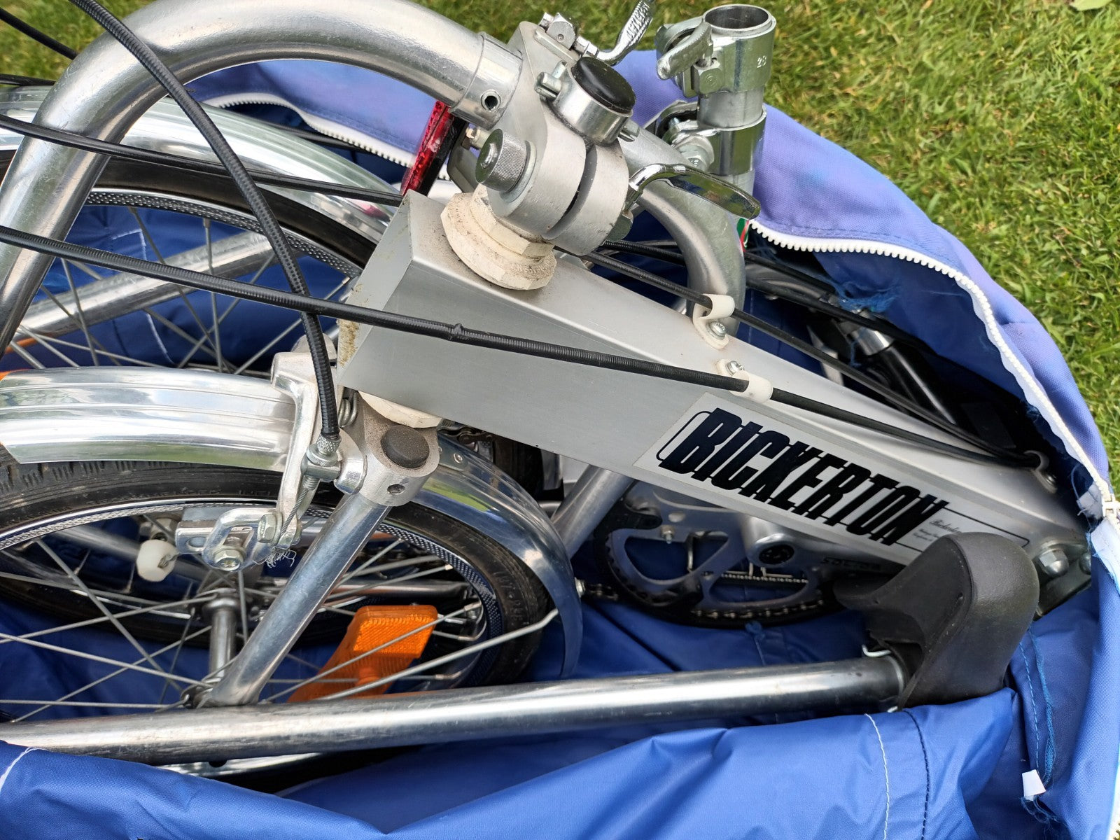Vintage Bickerton Folding Bike, One previous owner from new, 3 speed, VGC + Bag