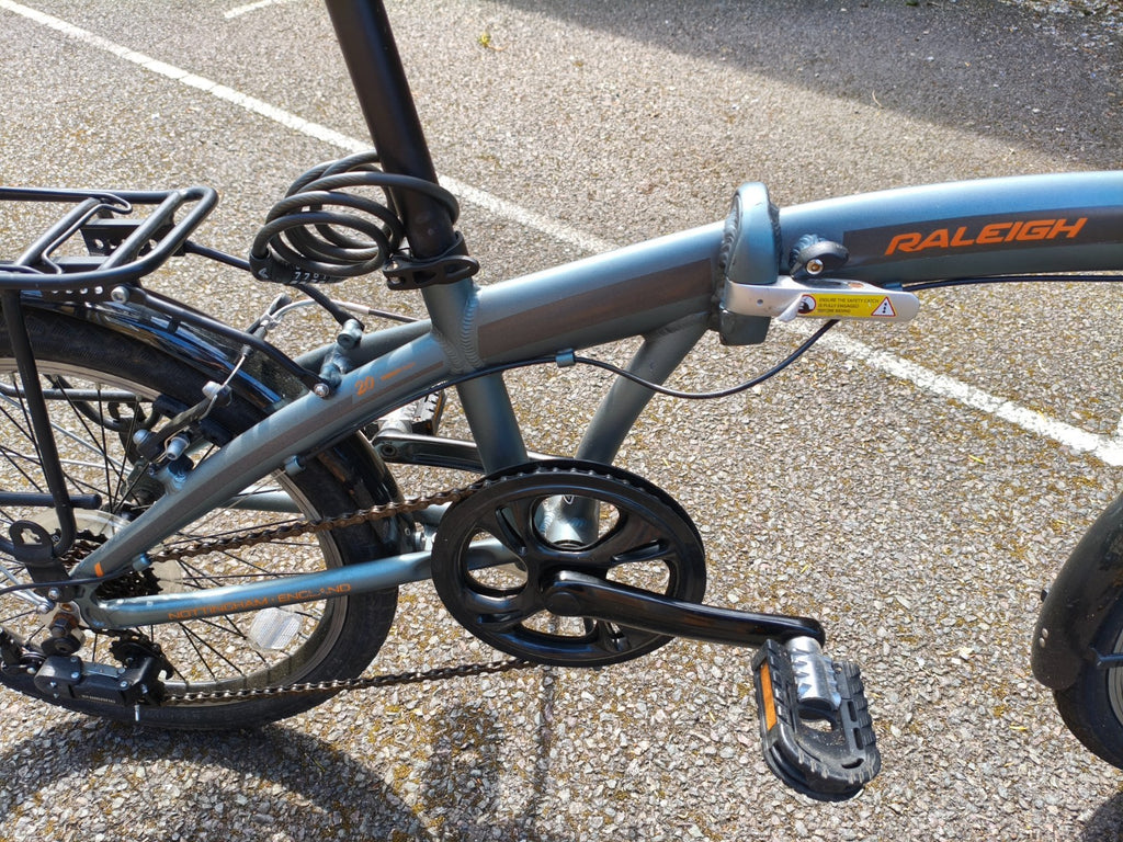 Raleigh Stowaway 7 folding bicycle