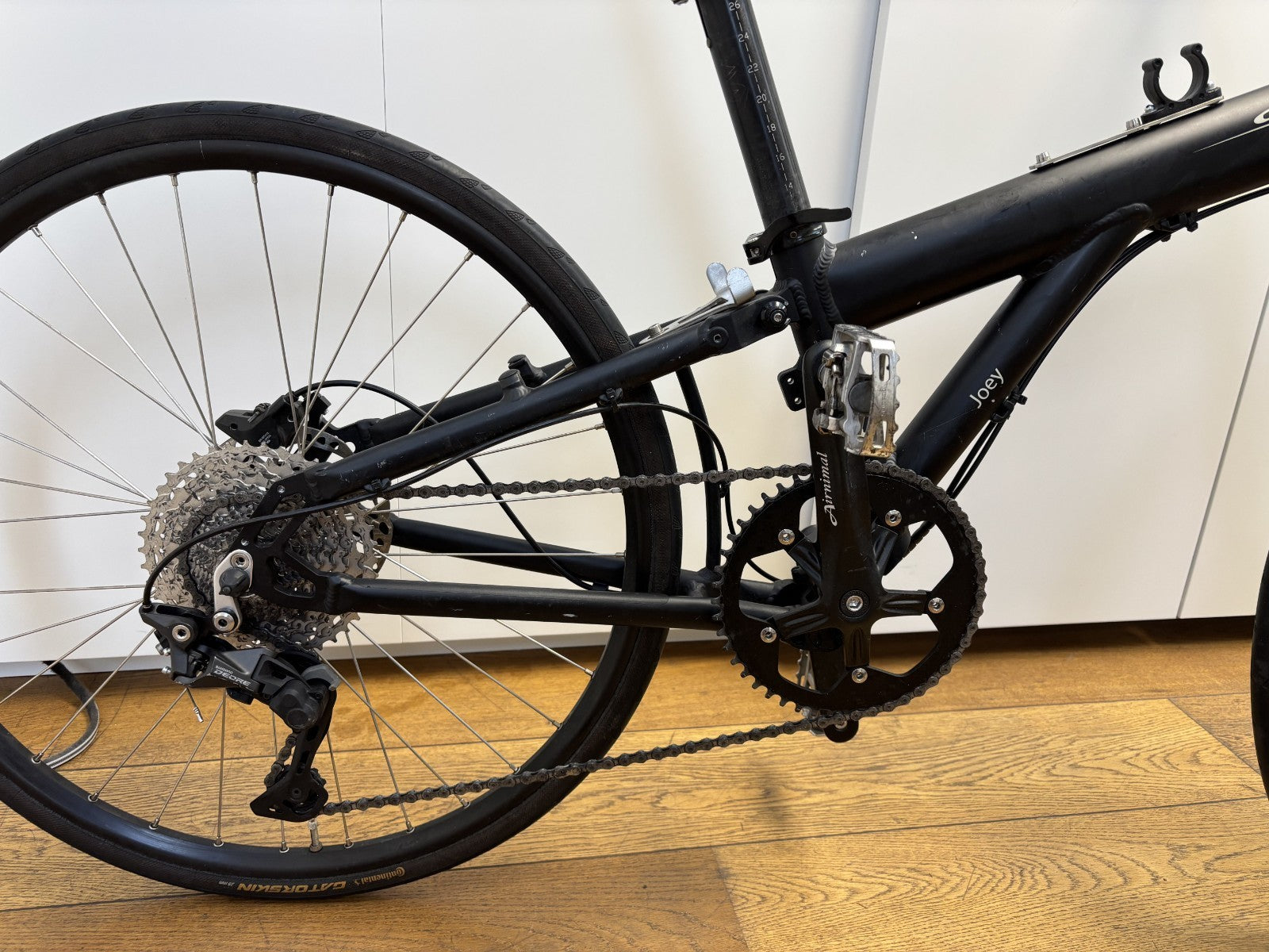 Airnimal Joey Sport folding bike - Full Shimano Deore - Dual Hydraulic Disc