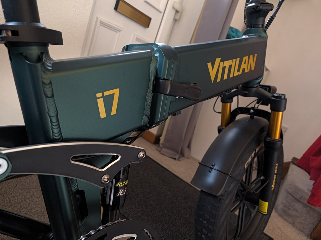 Vitilan I7 pro Folding Bike.