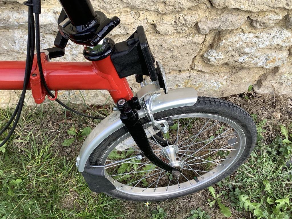 Brompton M3L Folding Bike -  Red - UK DELIVERY