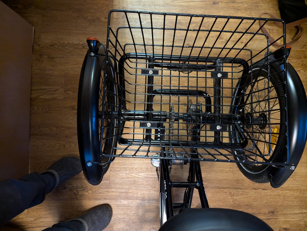 Jorvik Elite Jet E-20 Folding Trike with 20-inch Wheels