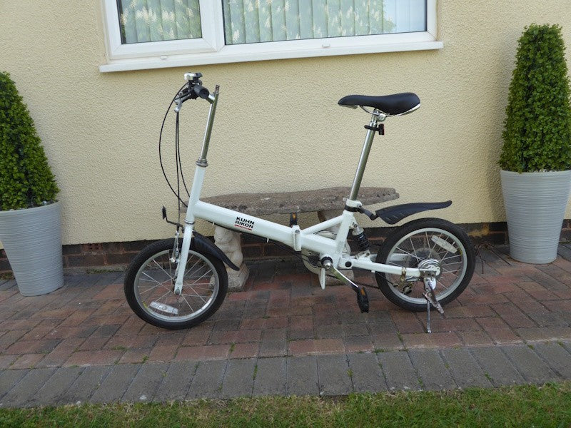 Adults Size Folding Bike. 16" Wheels 6 Gears. Rear Suspension View Exeter