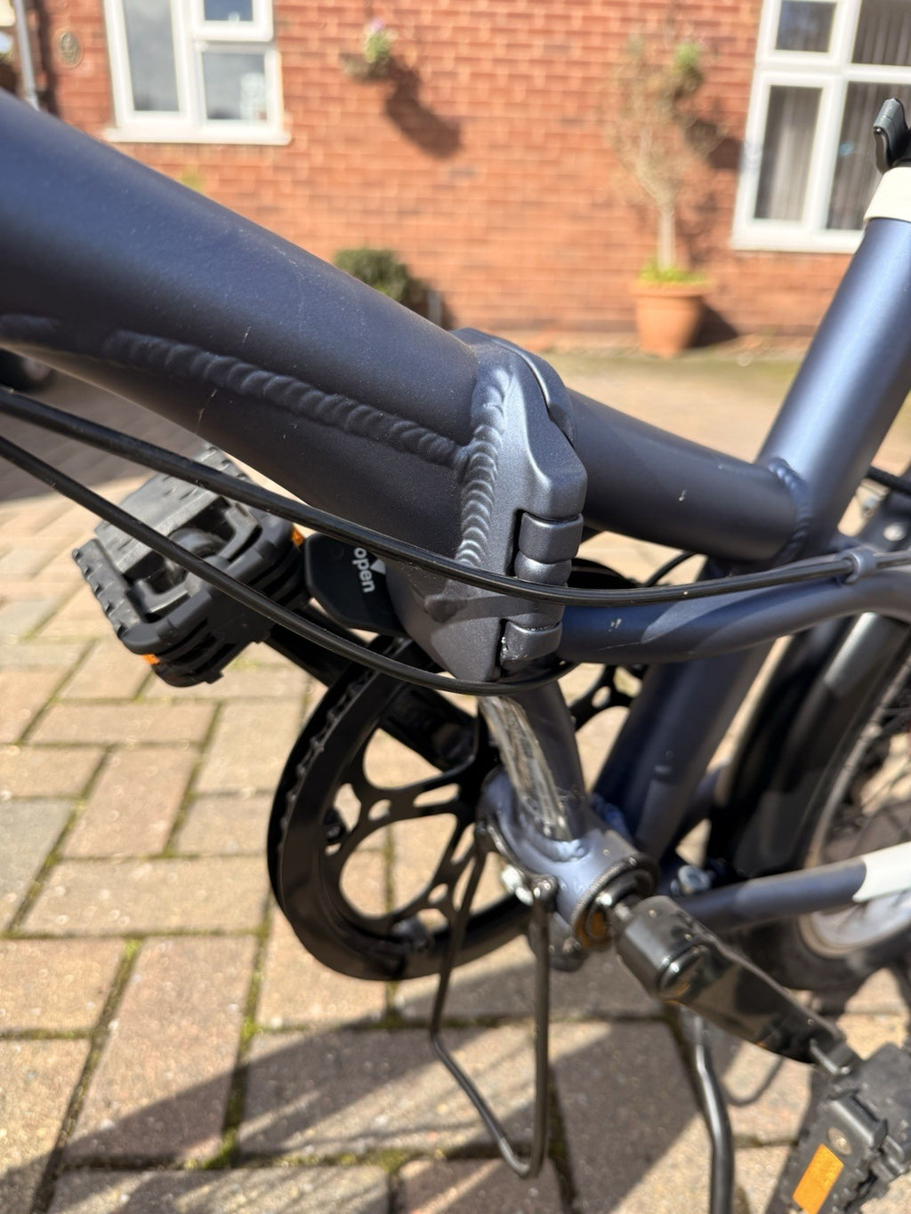 BTWIN Tilt 500 Folding Bike Blue, from Decathlon, Has Minimal Usage