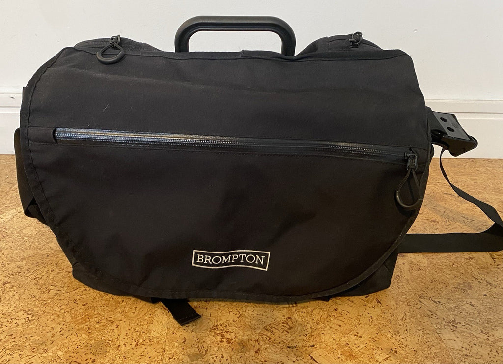 Brompton S6L Folding Bike Six-Speed Dynamo Plus Front and Rear Bags
