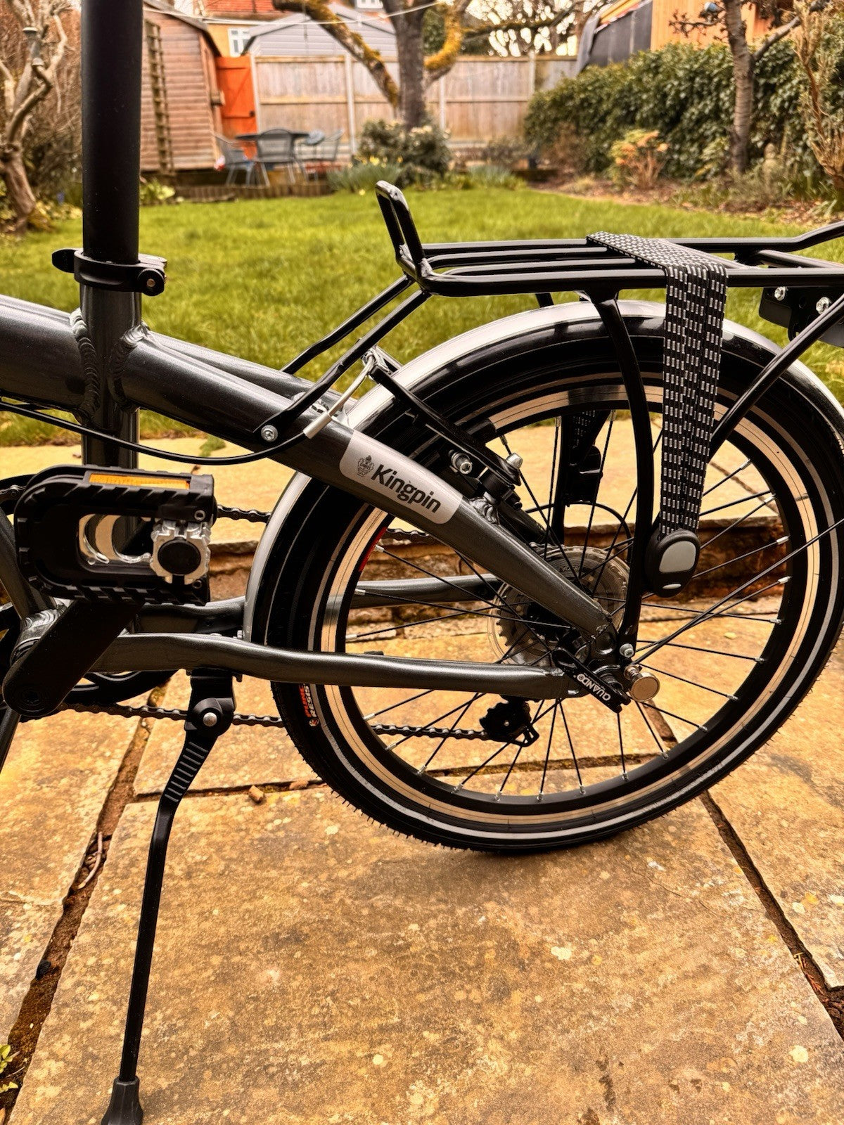 Dawes Kingpin Folding Bike, 20" Grey
