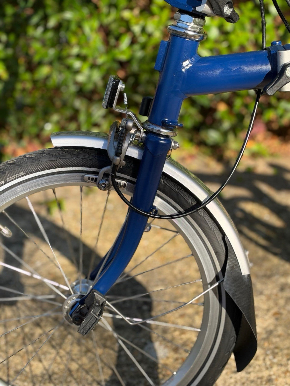 Brompton M3L 2013 Folding Bike 3-Speed, Tempest Blue