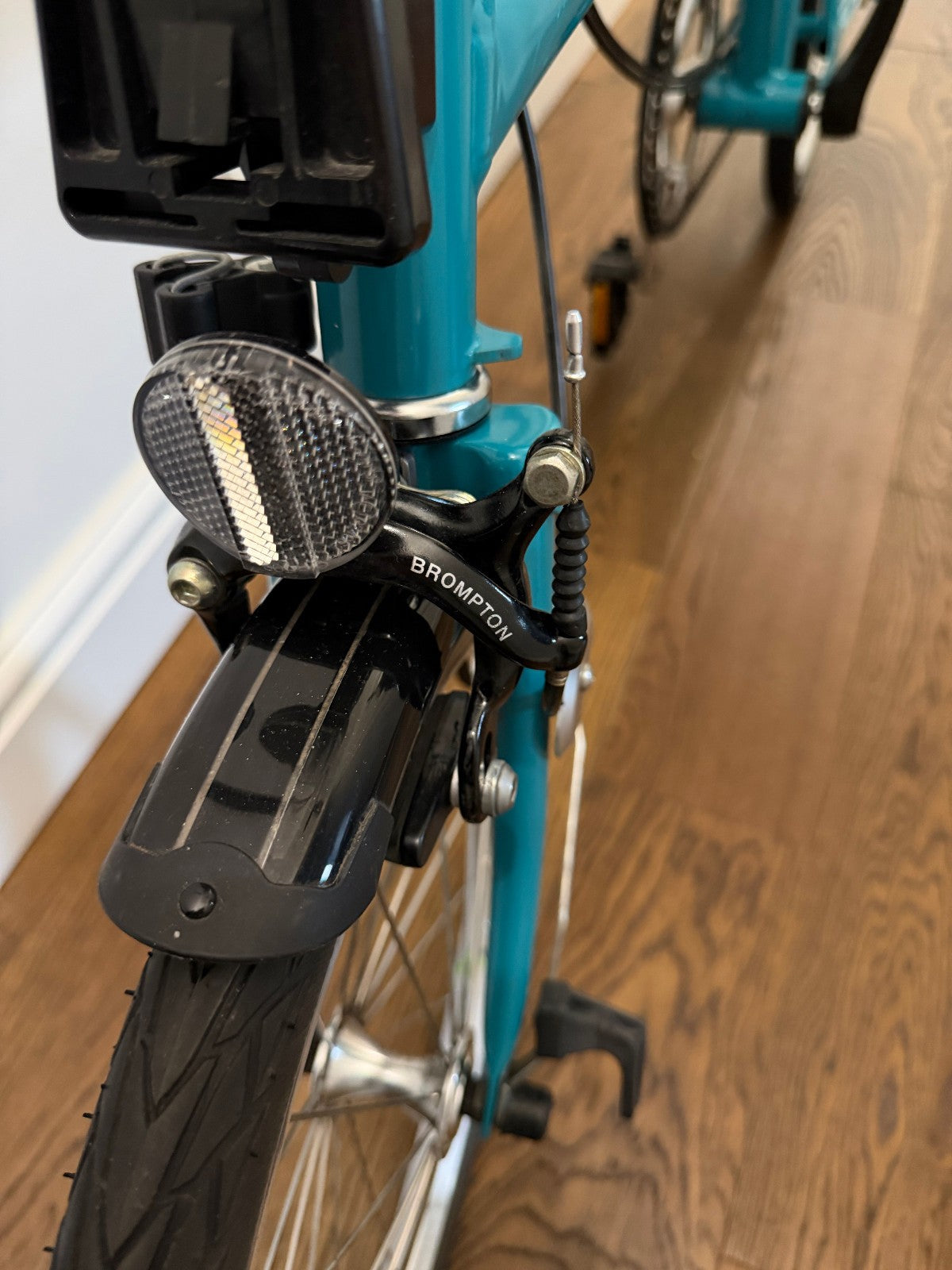 2020 Brompton Limited Edition B75 Water Blue C Type Upgrades Folding Bicycle