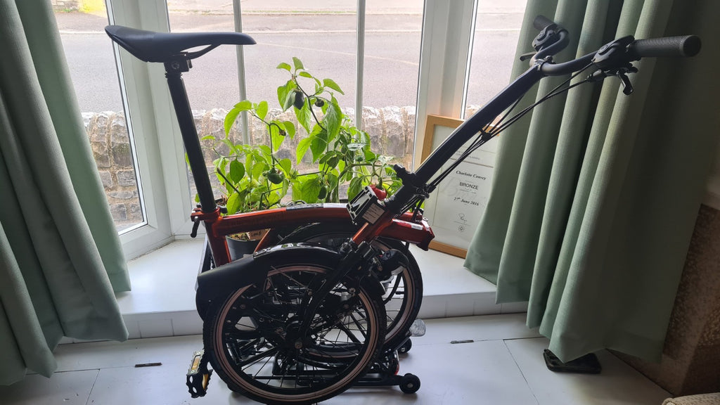 Brompton M6L 2021 Black Edition Flame Lacquer + Extras