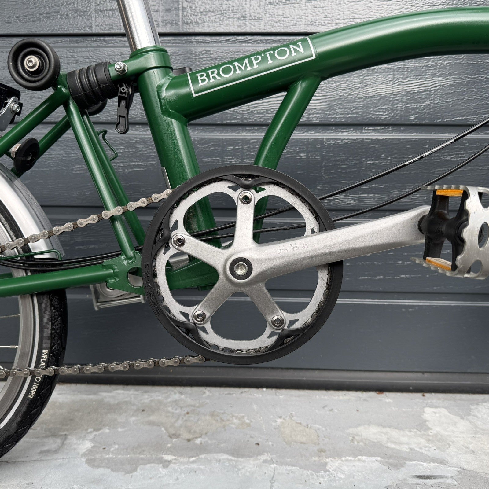 Brompton M3L 3 speed Racing Green   Superb Condition