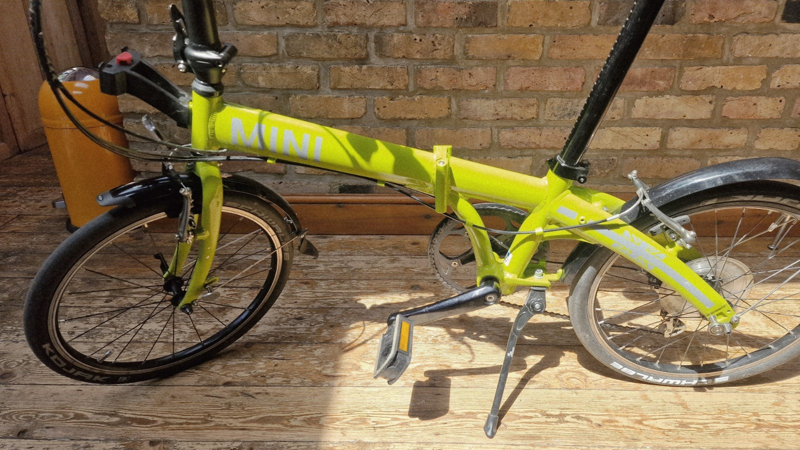 BMW Mini Folding Bike - Green