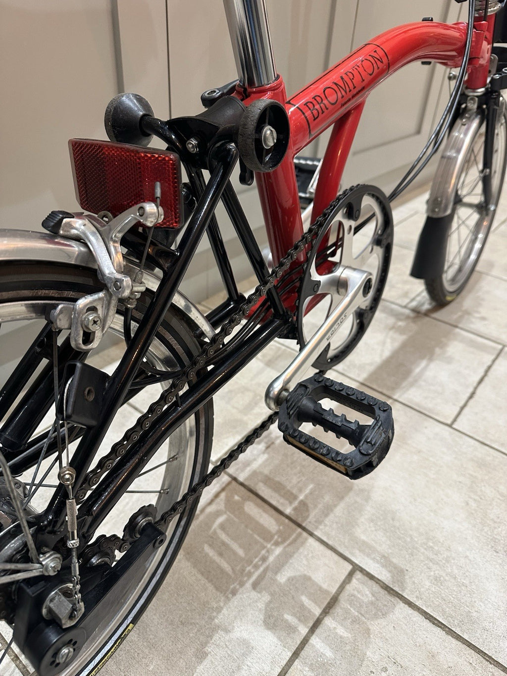 Brompton MK2 L3 1989/90 3 Speed Outstanding Original Condition with Extras