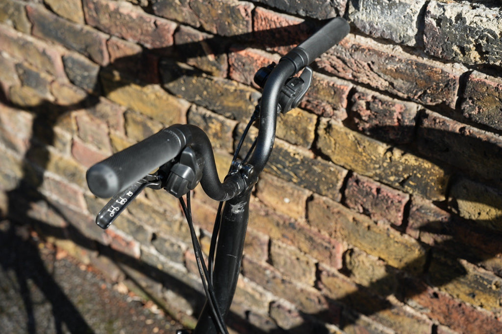 M6L Black Edition brompton folding bike with rack
