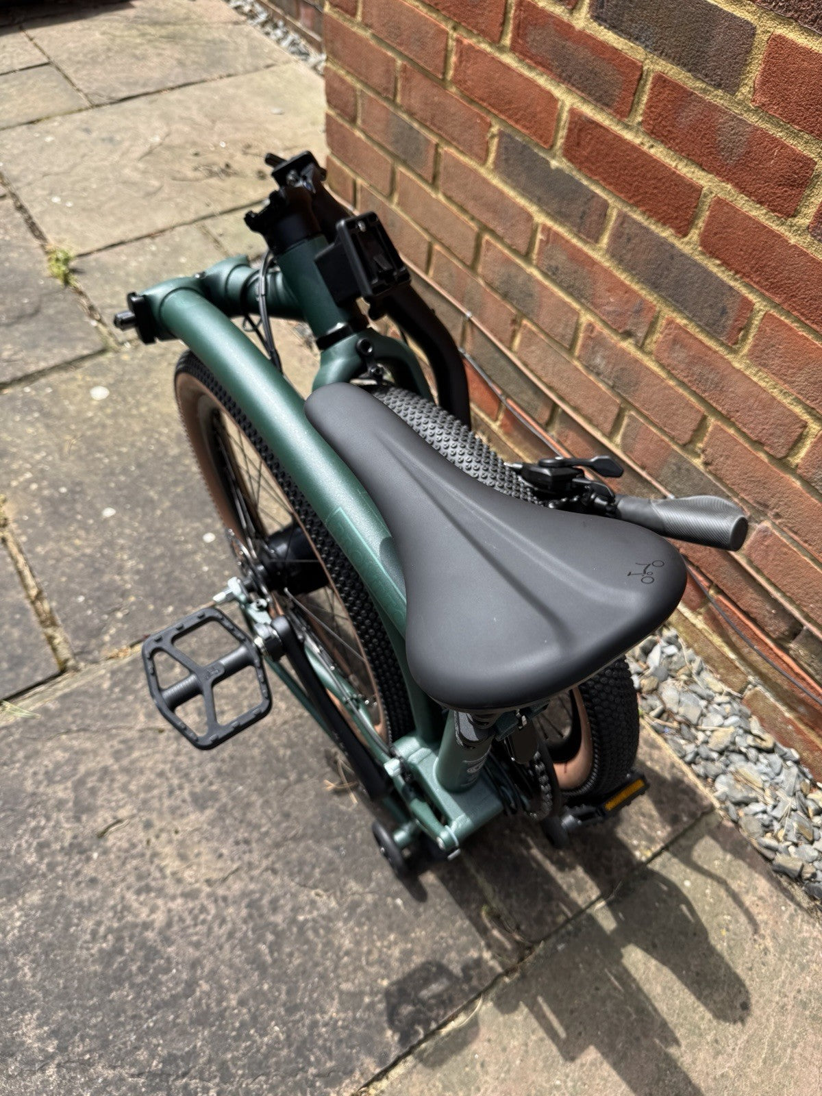 Unused, Brompton G-Line Folding Bike, Large, Forest Green