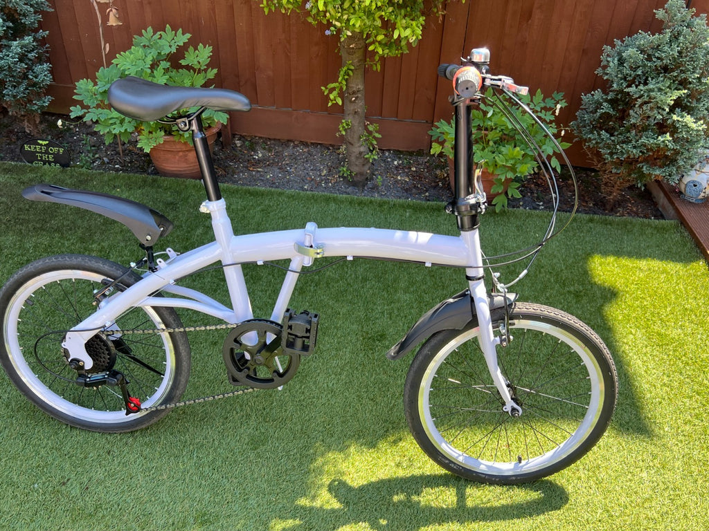 20" Folding Bike Adults Bicycle Lightweight Alloy Bicycle Folding City Bike UK