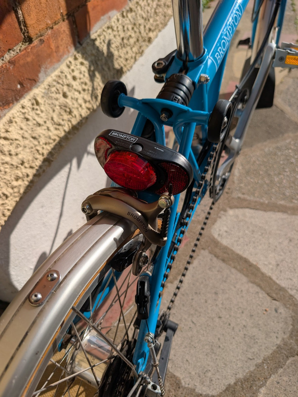 Brompton 2018 6SL Lagoon Blue - Folding Bike - Good Condition