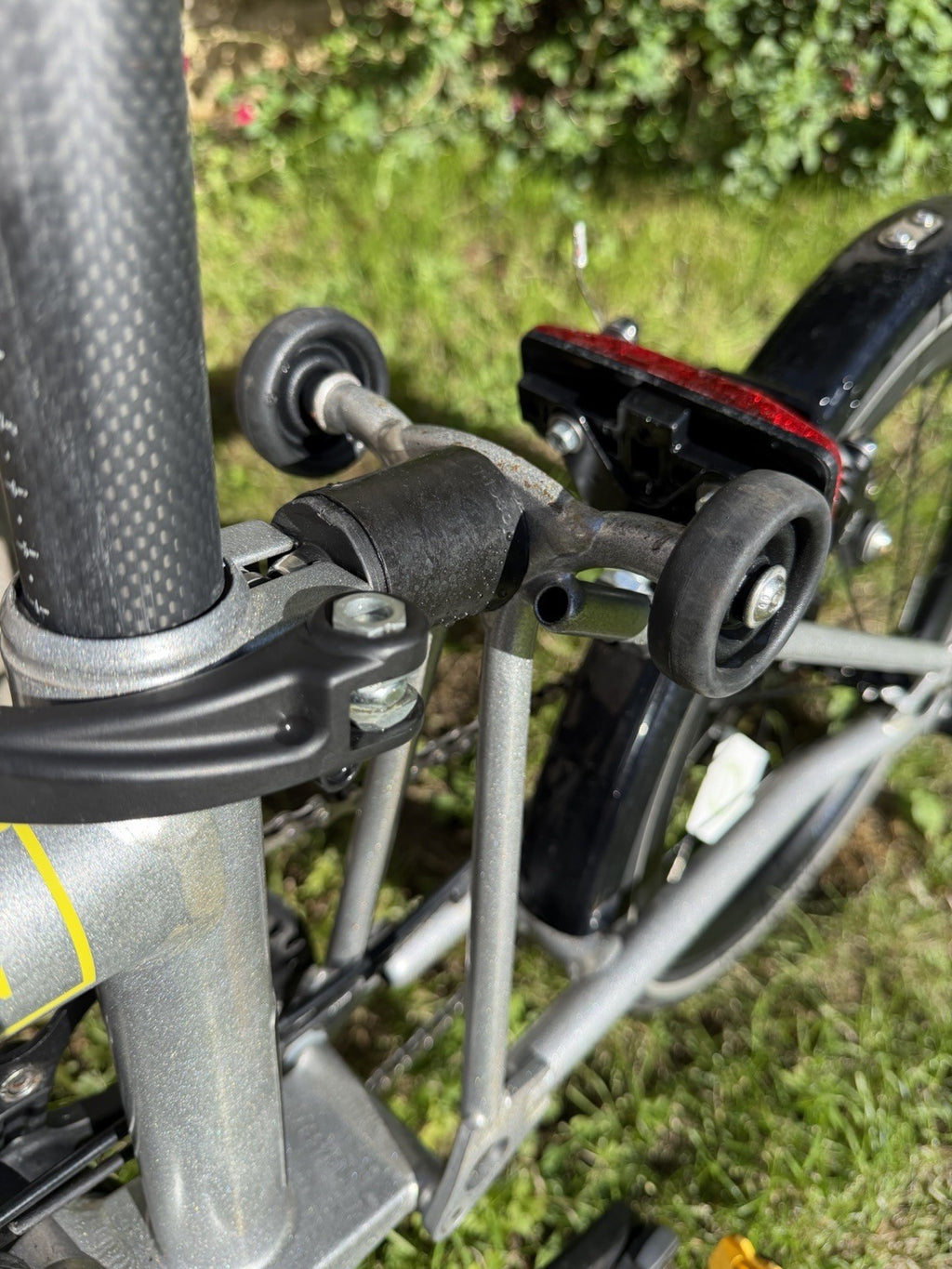 Brompton Palace Special Edition with upgrades. 2 speed, mudguards