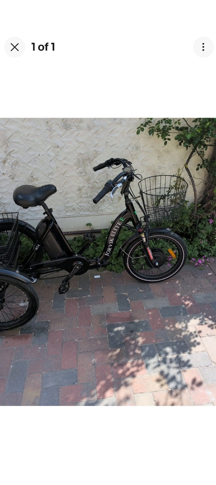 Jorvik ELITE Jet e 20 Folding Tricycle. FREE DELIVERY