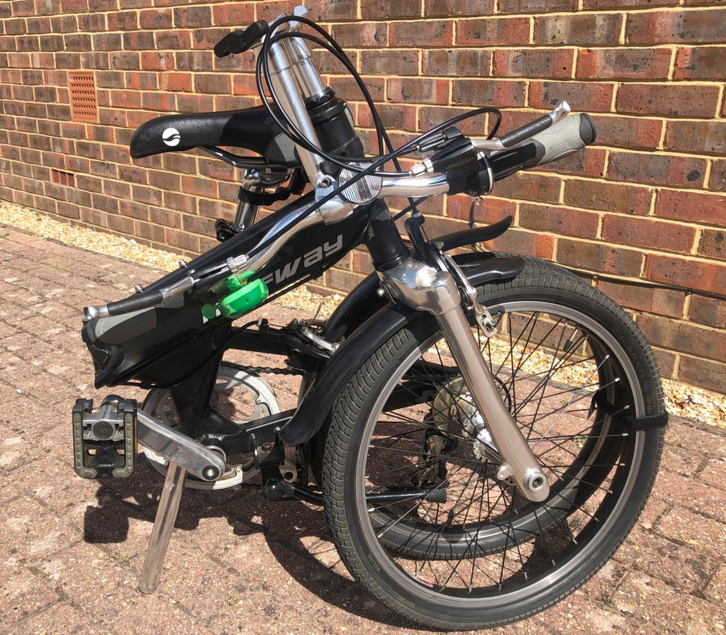 Two Giant Halfway Lightfolding bikes used