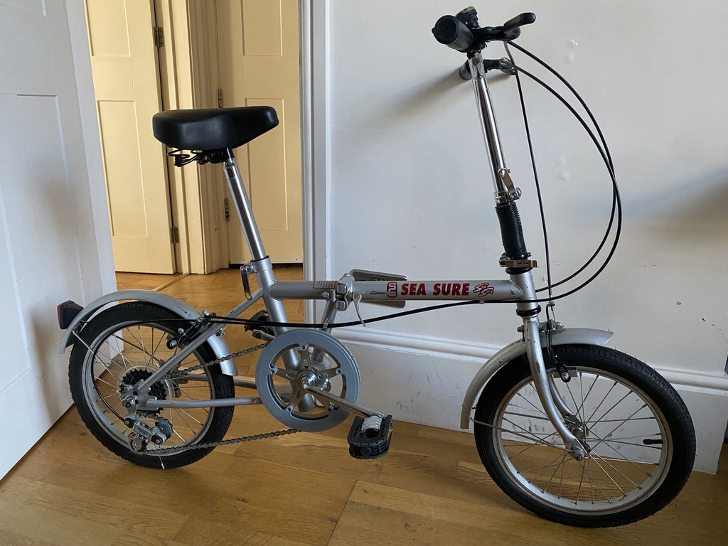 Sea Sure Folding Bike Excellent Condition 6 Speed With Carry Bag