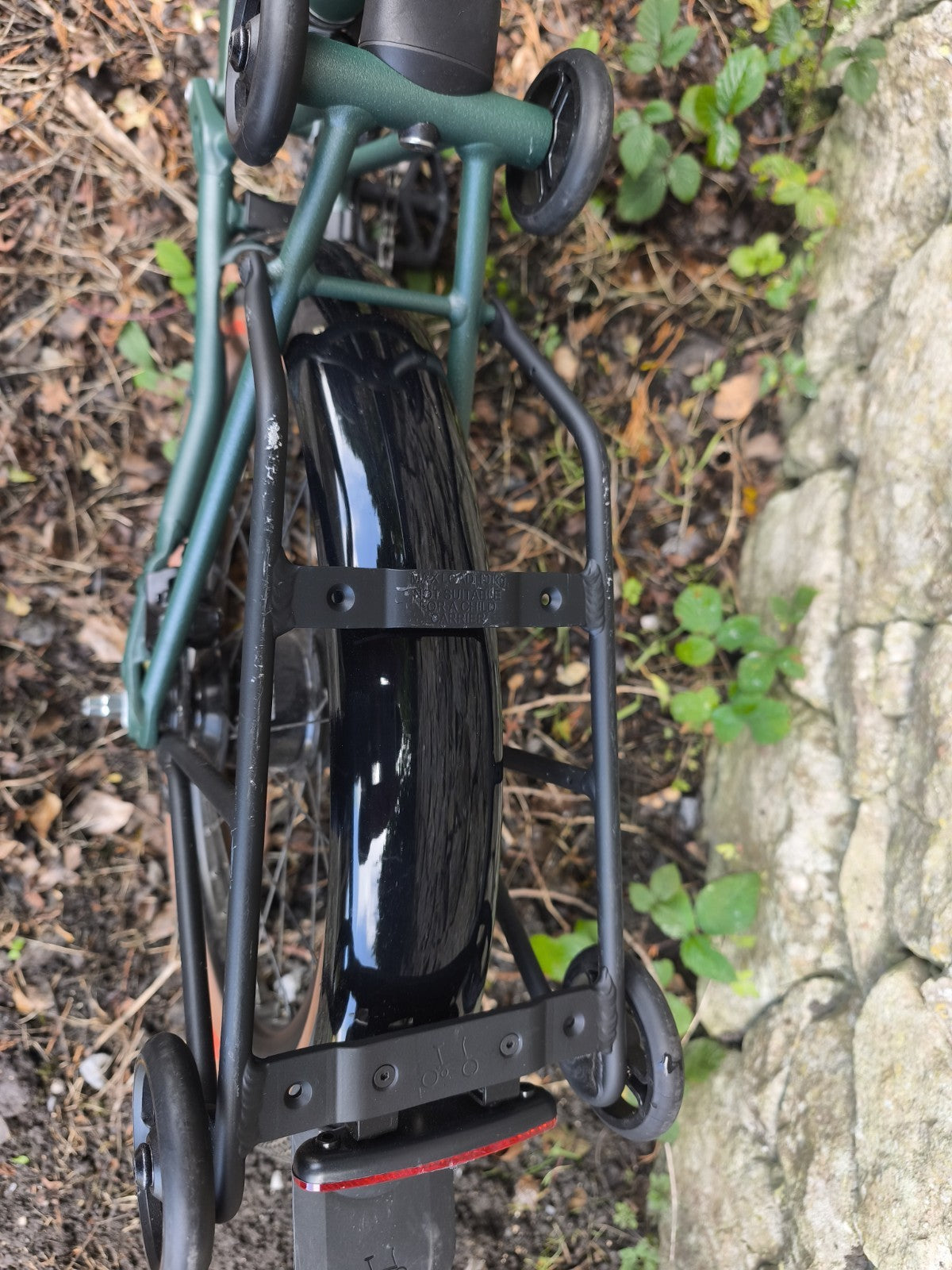Brompton G Line 8-Speed Medium Folding Bike Forest Green, Men's
