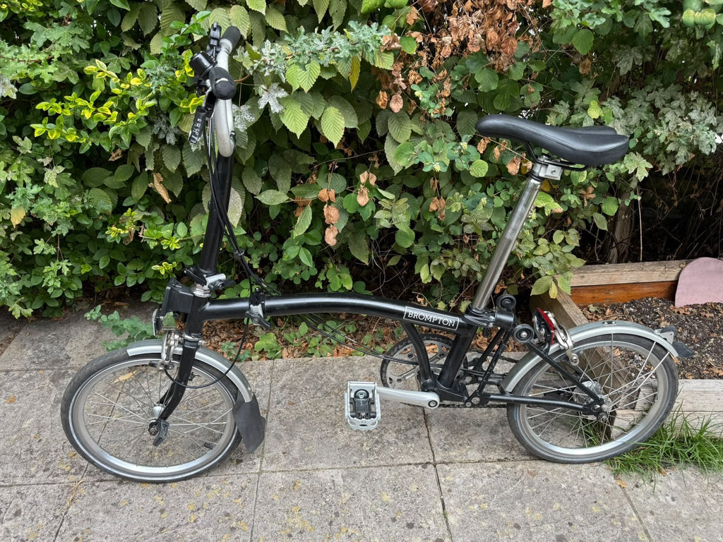 Brompton Folding Bike (black, 3 gears)