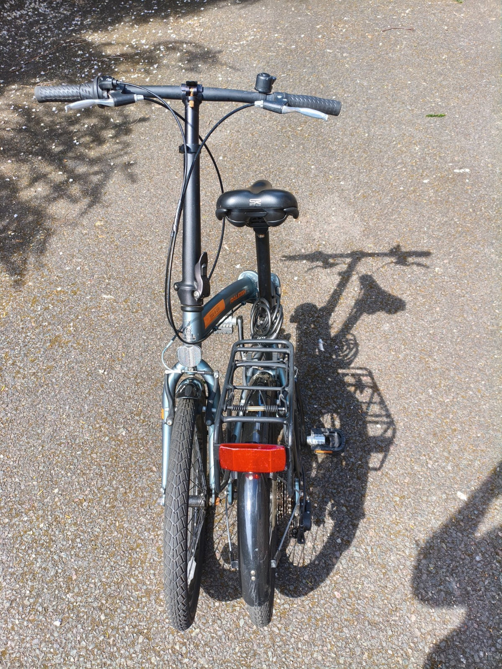 Raleigh Stowaway 7 folding bicycle