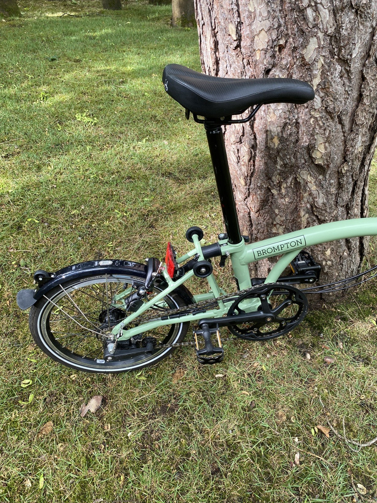 Brompton C-Line 6-Speed Folding Bike – Matcha Green – Excel-t Cond (Discont-ed)
