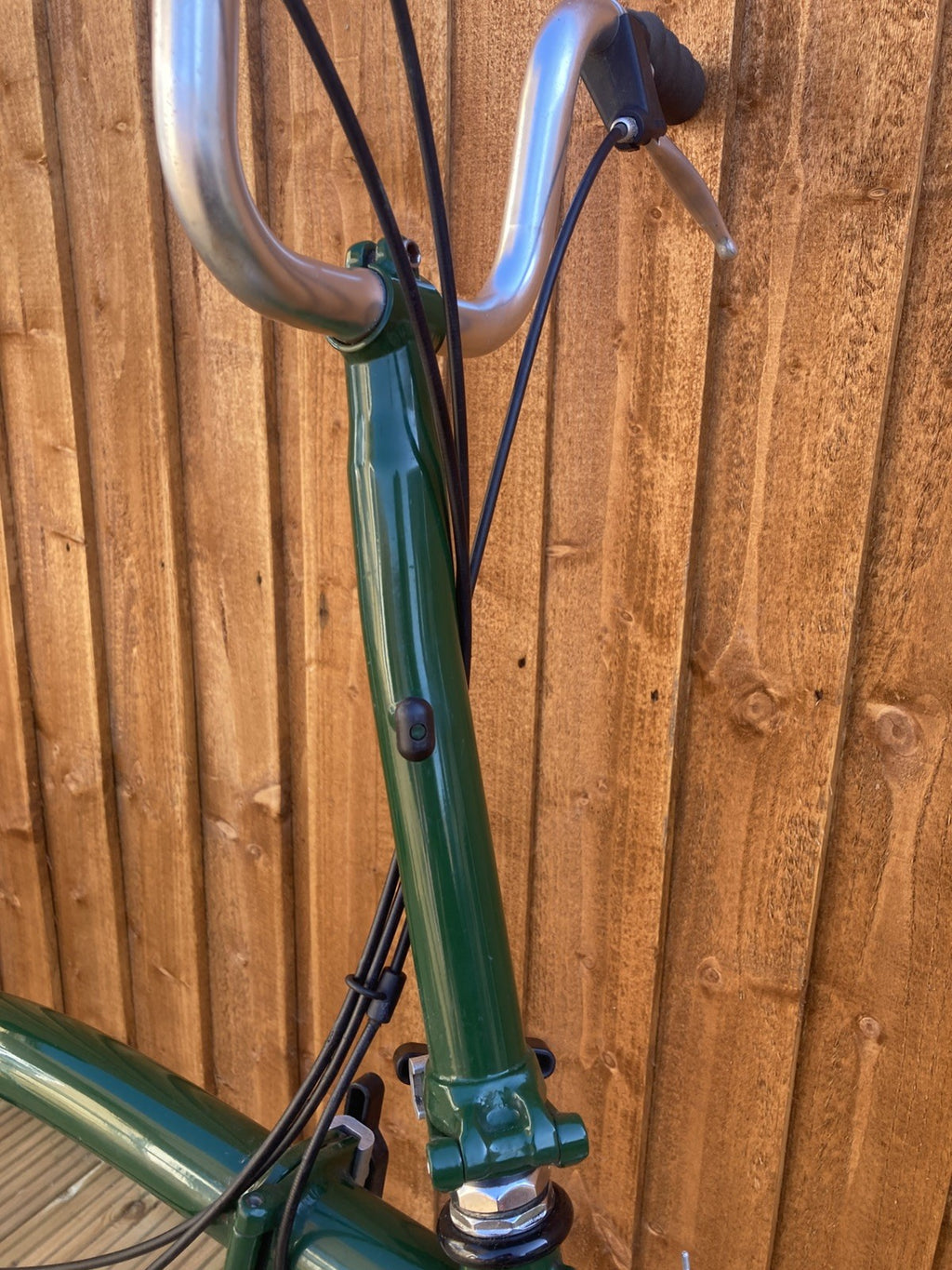 Brompton Racing Green Folding Bike 3 Speed + Outeredge Bag