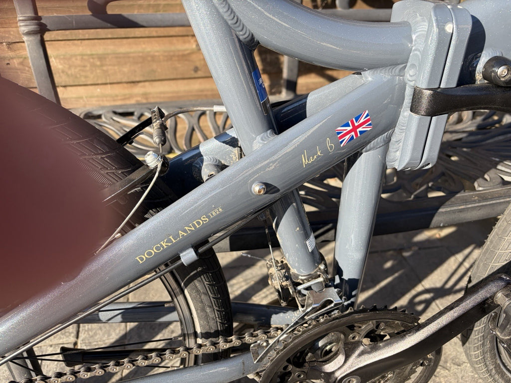 Bickerton Docklands Mark 6 Grey Folding Bike 28in M, Derailleur, Caliper