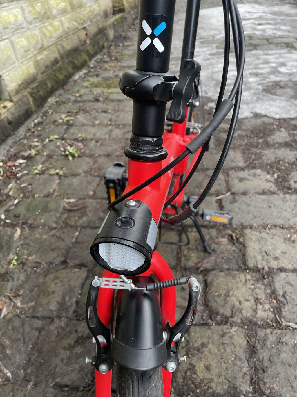 BTwin Tilt 120 Red Folding Bike