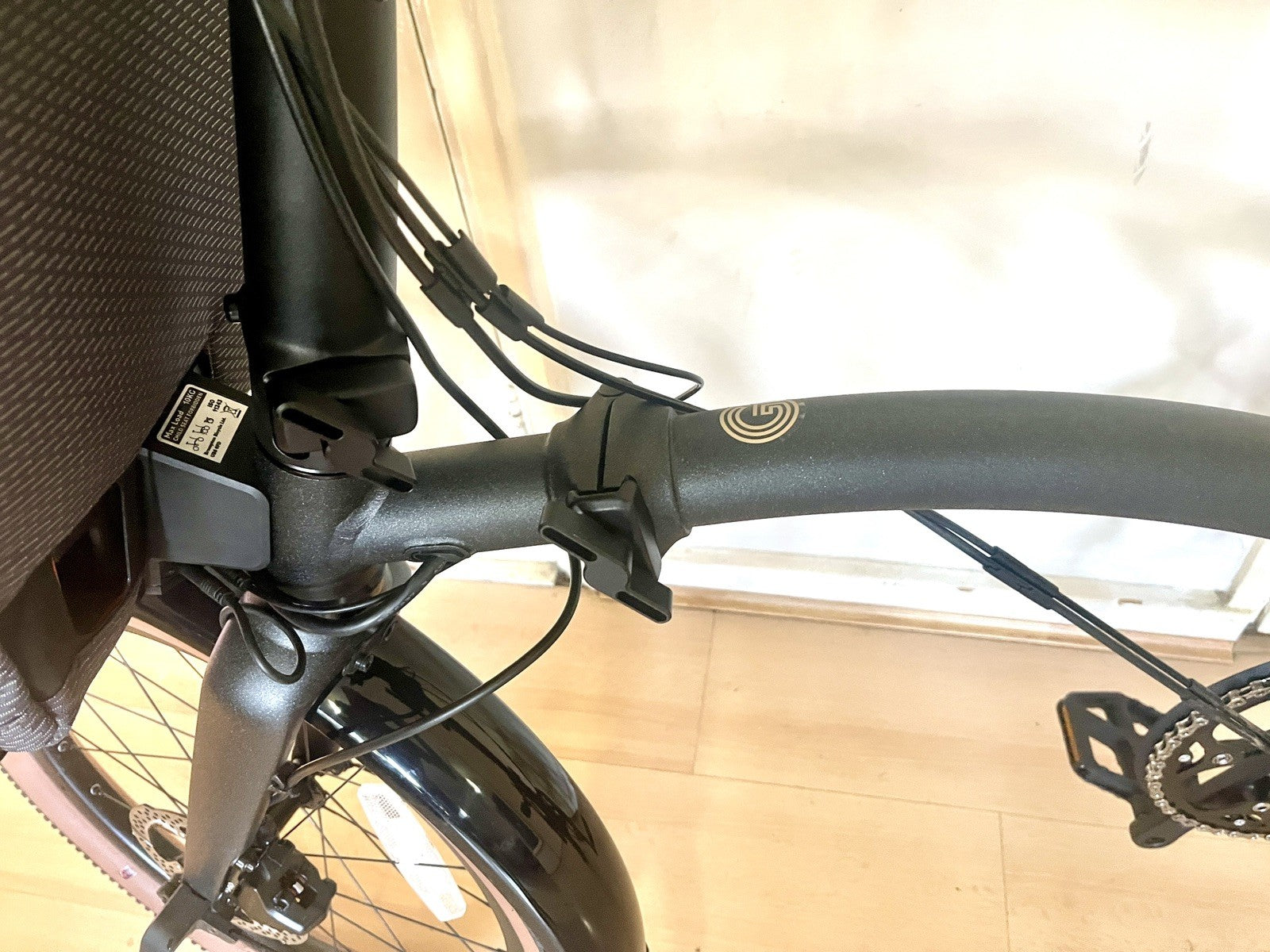 Brompton Electrc G Line MY26 SuperRoll+ e-Motiq system, Space Black