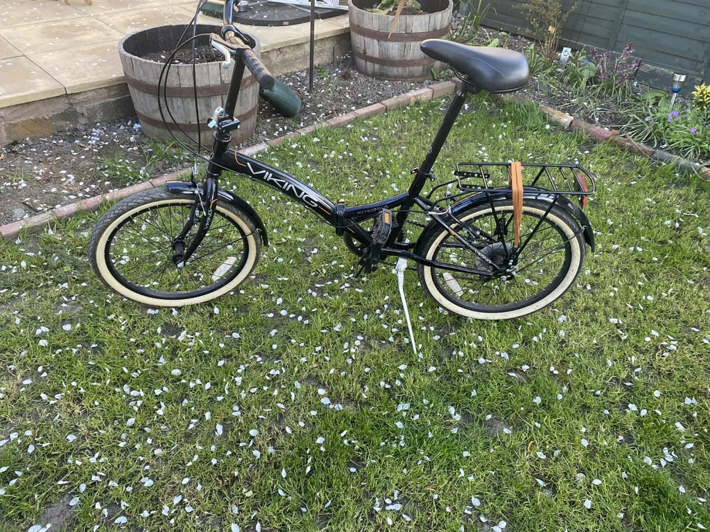 Viking Metropolis Folding Bicycle, Used Good Condition, Collection Only