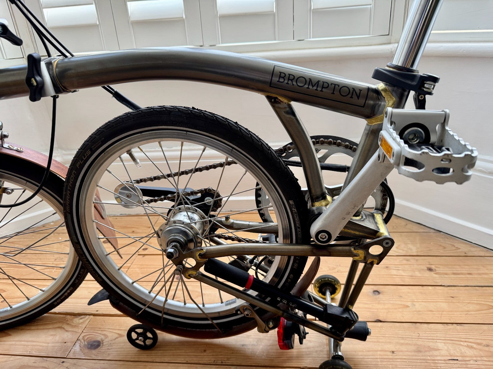 Brompton C Line M3L Raw lacquer