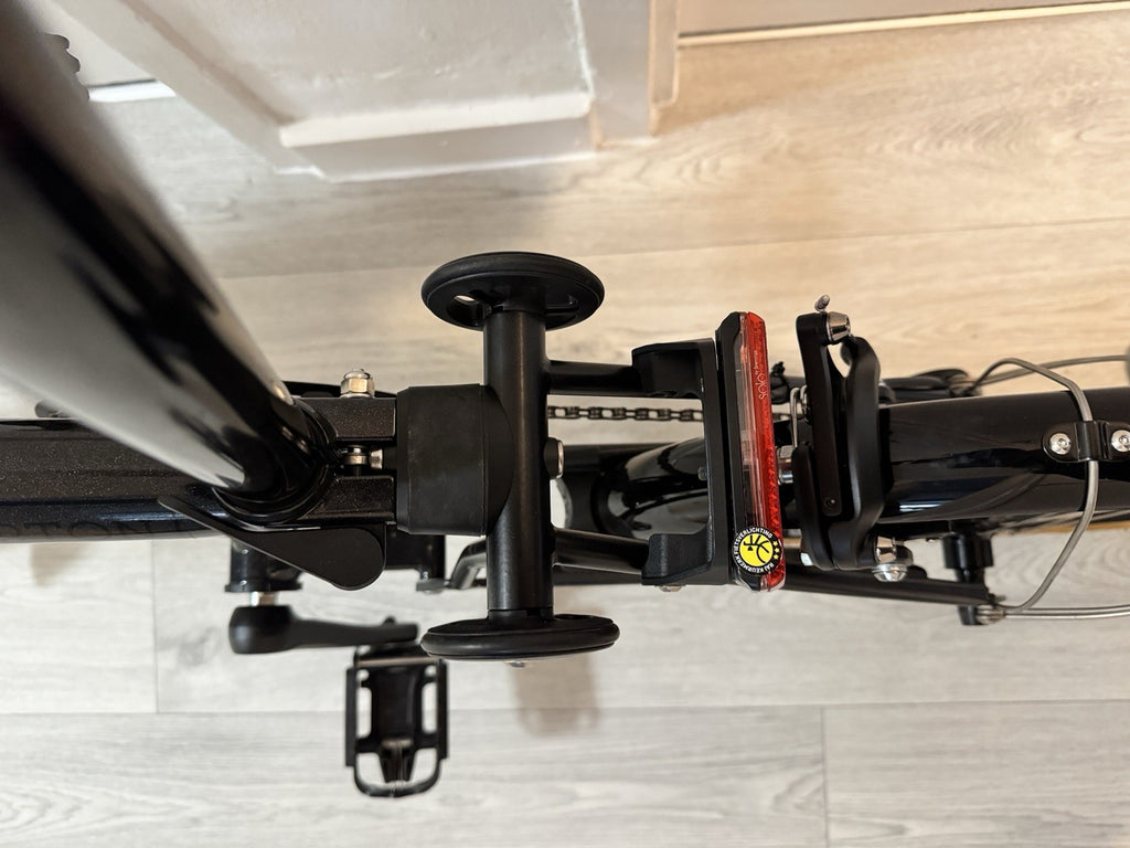 Brompton P Line Urban Mid Handle Bar Folding Midnight Bike - Black