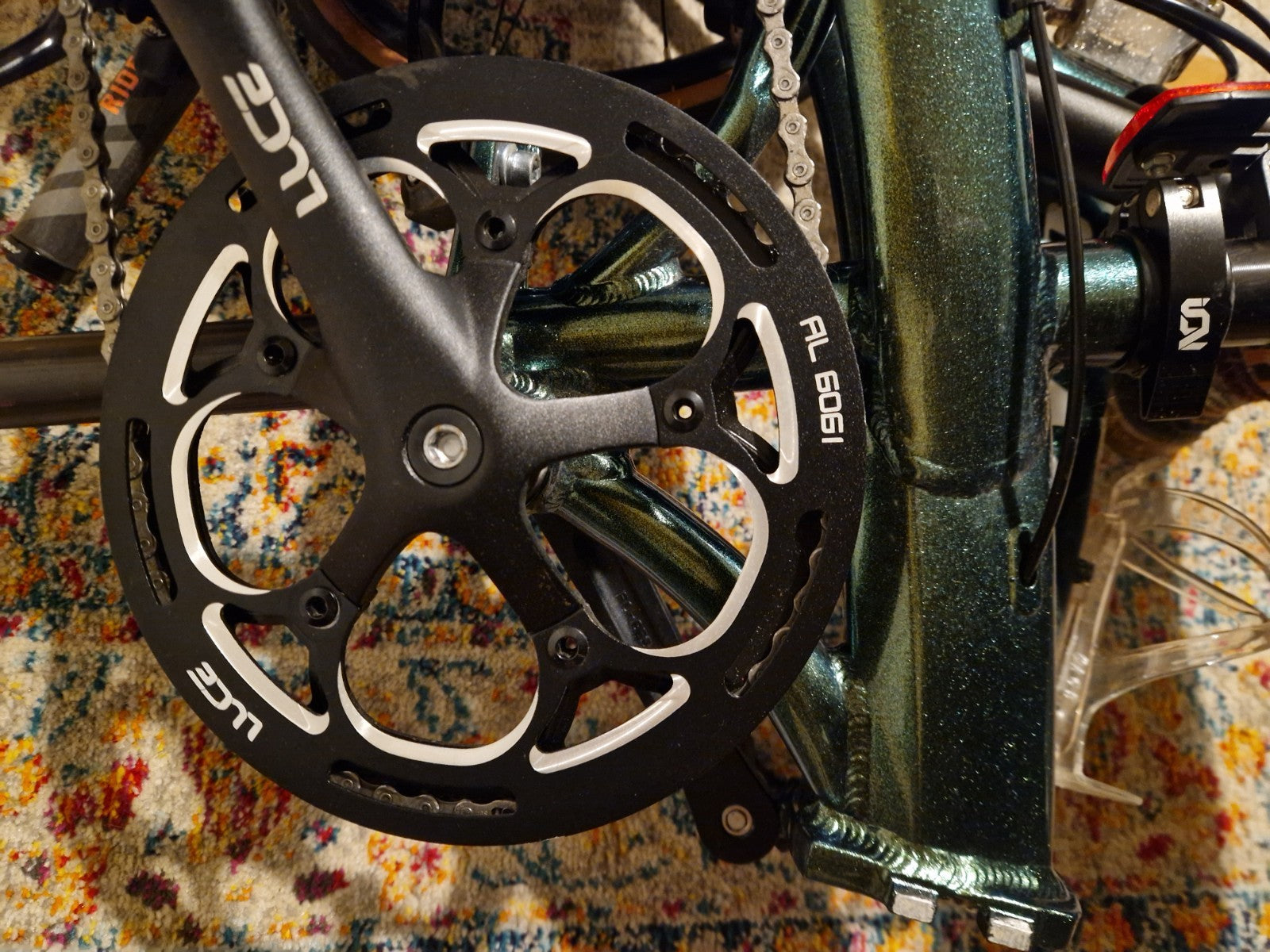 Folding Bike: Camp Chameleonspecial edition (Iridescant green)