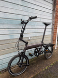 Mezzo D9 folding bike graphite grey very good original condition