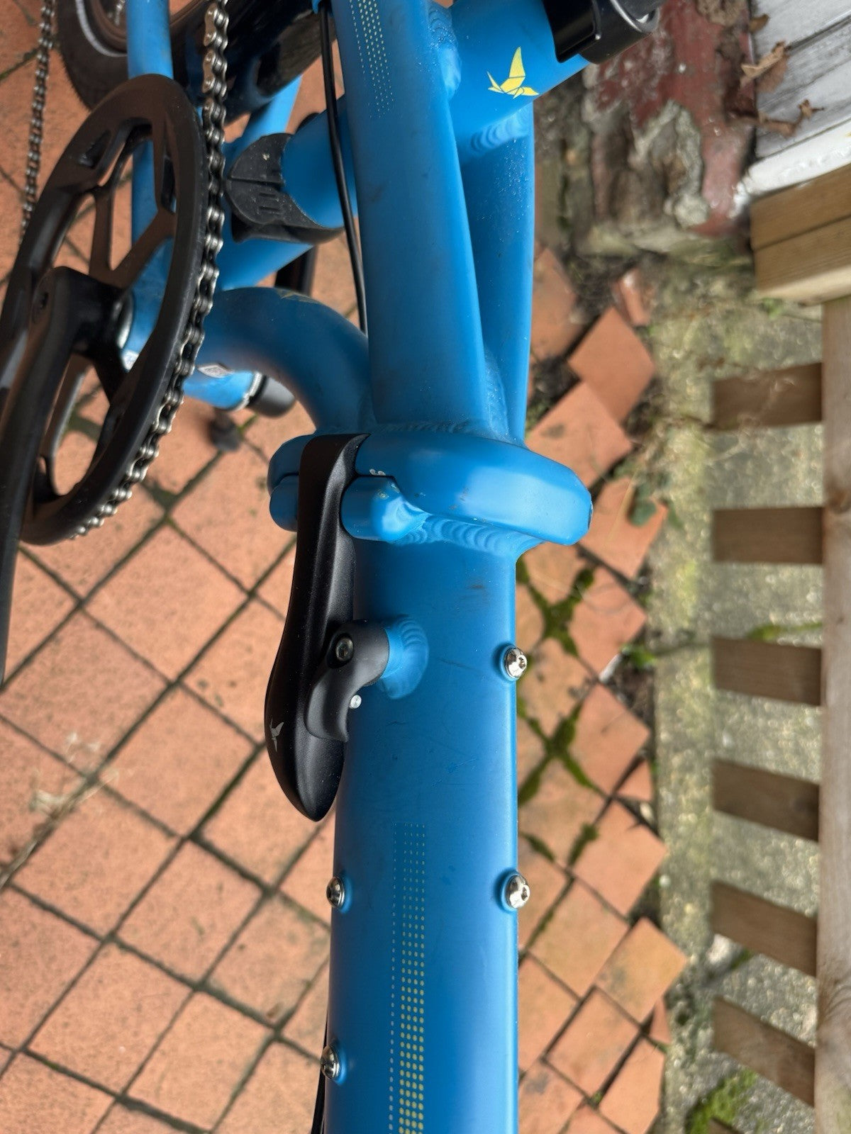 Tern Link C8 Folding Bike 8 Speed – Blue – Schwalbe Big Apple – Great Condition