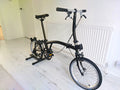 Brompton S1E Black Folding Bike