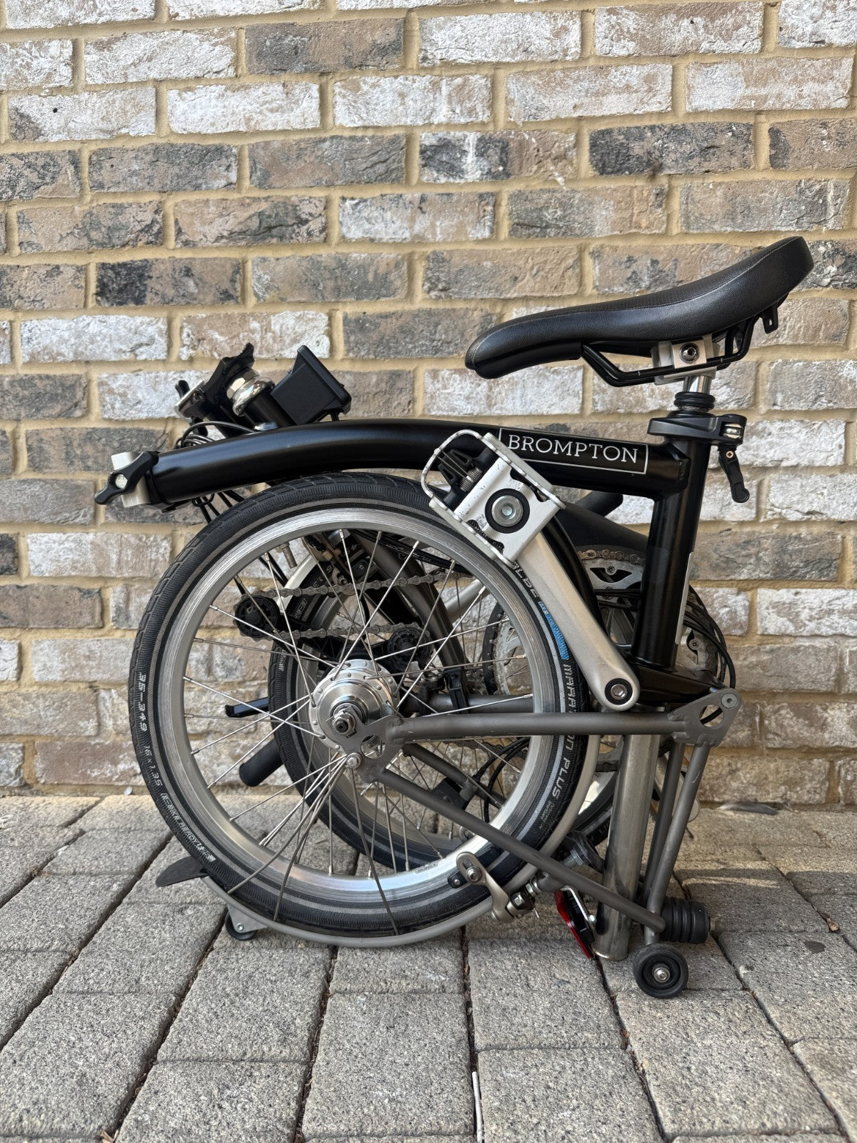 Brompton S6L-X Black - Superlight Titanium - WORLDWIDE SHIPPING
