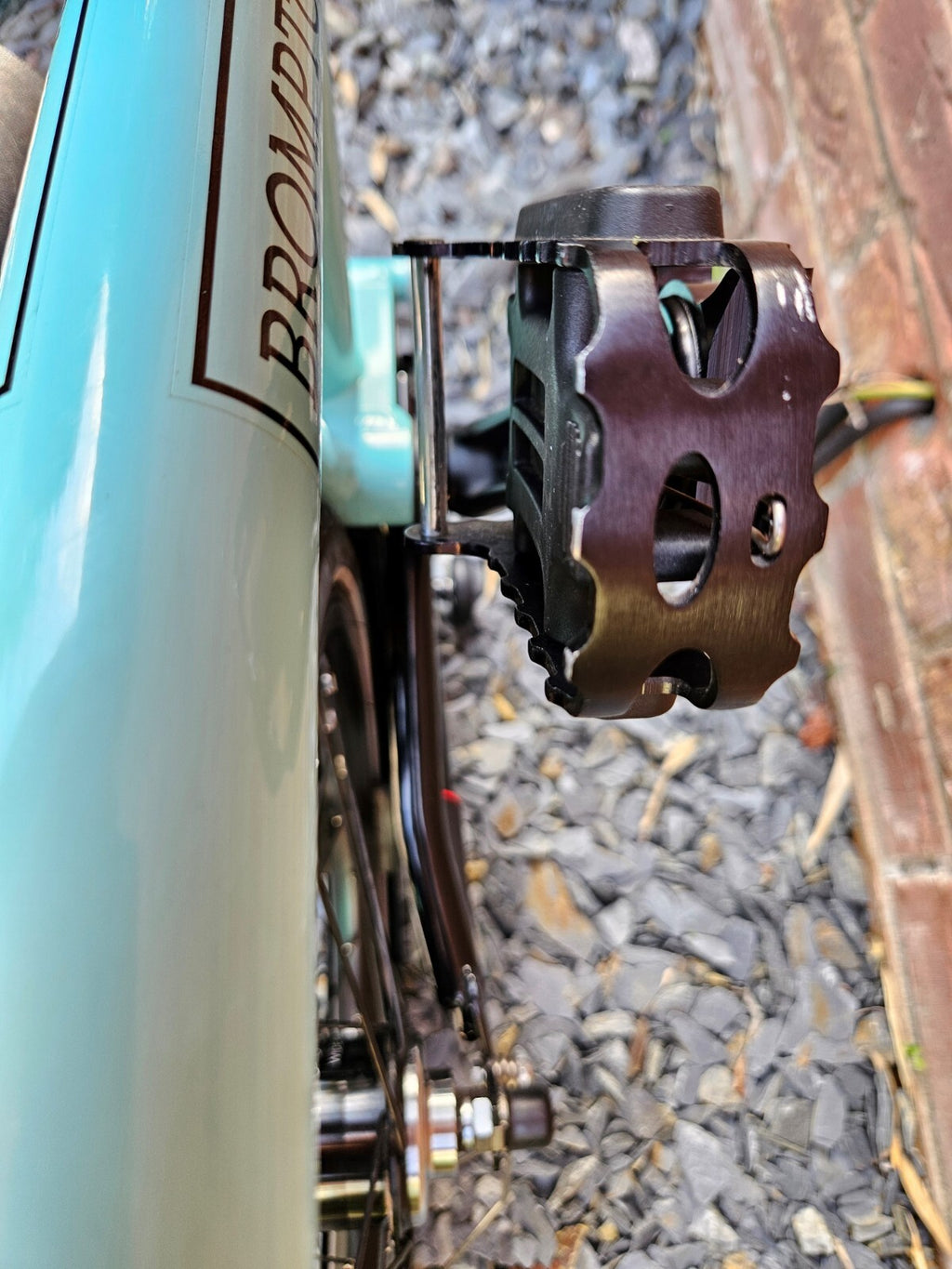 Brompton C Line Explore M6L Black Edition Turkish Green Excellent