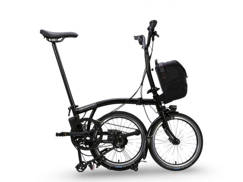 2026 Brompton Electric C Line 4 Speed Mid Handlebar Matt Black Folding Bike NEW