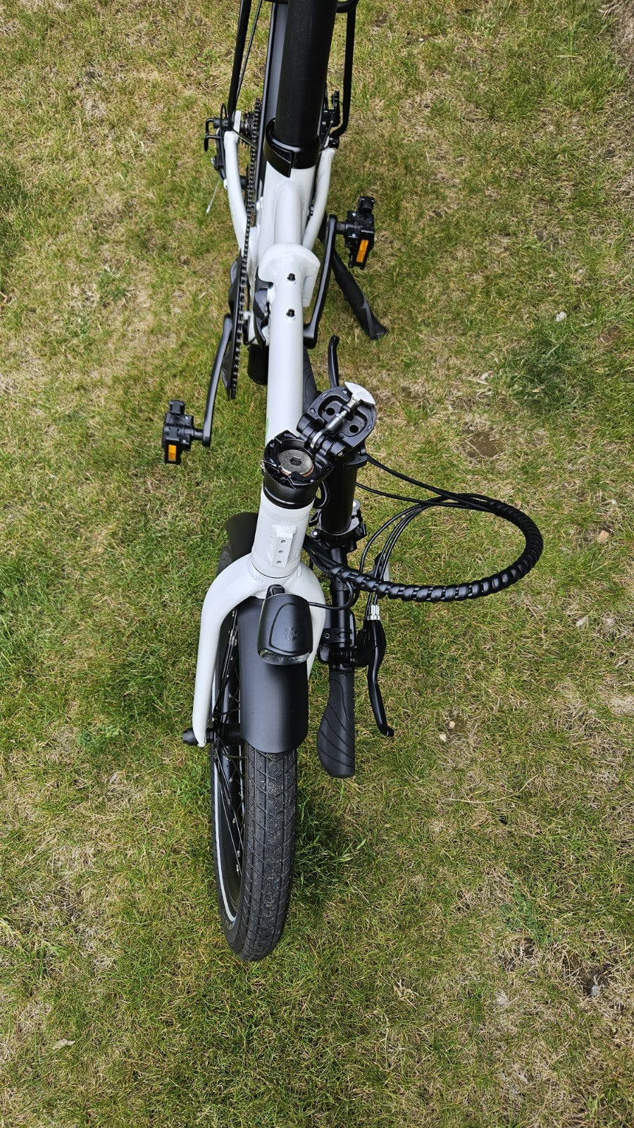 E-Go Max Folding Bike (White) 20 Inch Wheels 250W Including Storage Bag