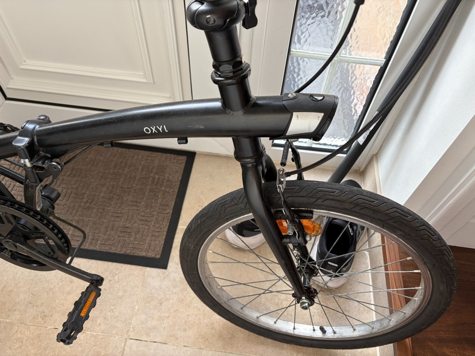 BTWIN Tilt 100 Folding Bike - Single speed