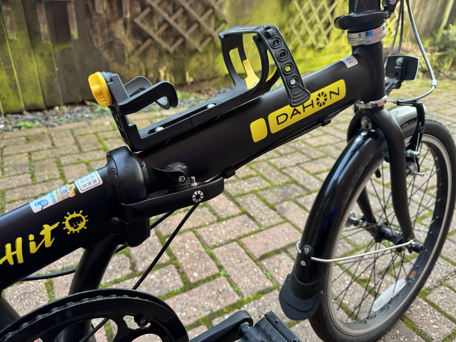 Dahon Hit Folding Bike 6-Speed 20" Black Wheel Assembly Tools Not Included